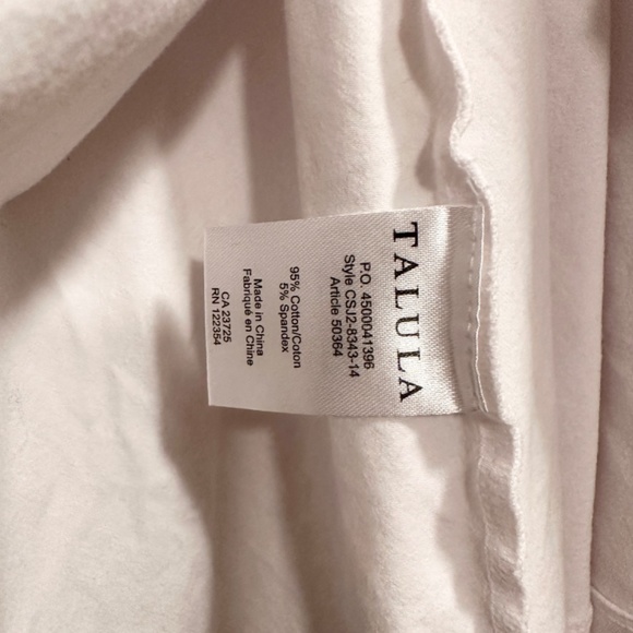 New Talula Sleeveless Flowy Dress (sheer side) size S - Picture 5 of 6